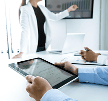 Platform dashboard showing real-time scientific insights and collaboration analytics